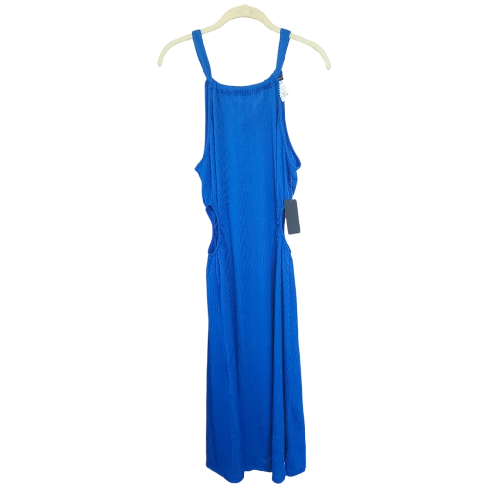 Caution to the Wind M Halter Dress Side Cut Out‎ Bodycon Going Out Baddie Club